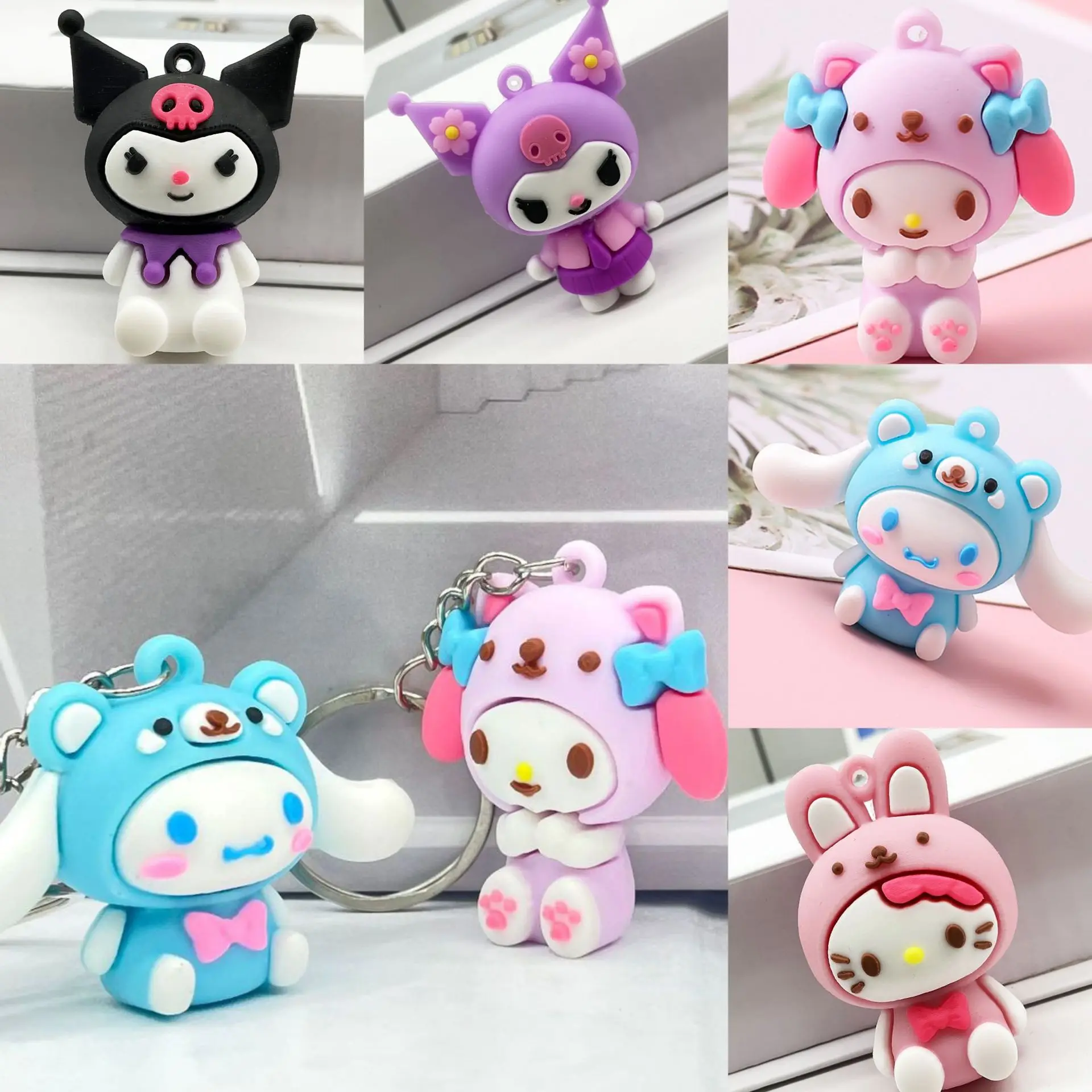 Kawaii Tech Accessories - New Cartoon Big Ear Dog Keychain