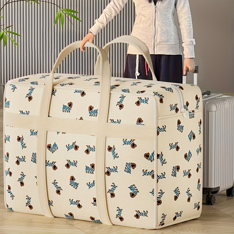 Tech Accessories Travel Bag - 1pc Foldable Luggage Organizer Bag with