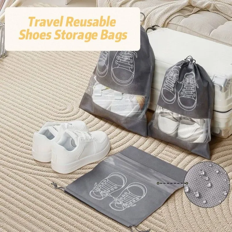 Tech Accessories Travel Bag - 1-30PCS Shoes Storage Organizer Bags Non-Woven