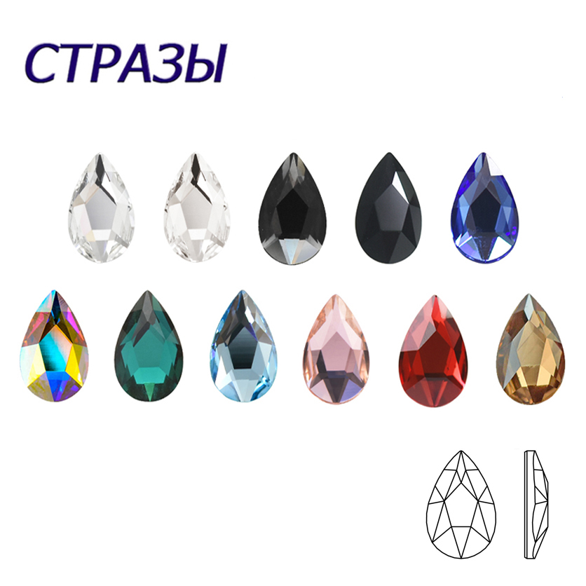 20pcs 5x8mm Drop Shape Flatbac - Trending Tech Accessories ulasan dan harga
