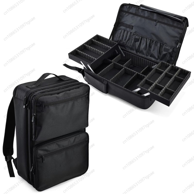 Multi-Pocket Hair Styling Tool - Tech Accessories Travel Bag ulasan dan harga