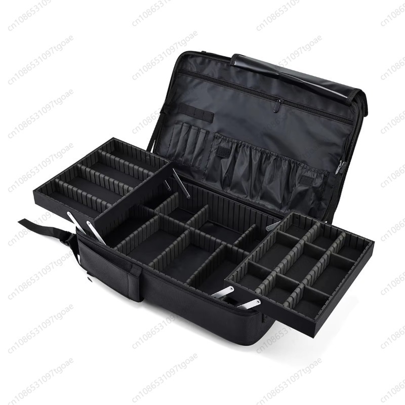 Multi-Pocket Hair Styling Tool - Tech Accessories Travel Bag ulasan dan harga
