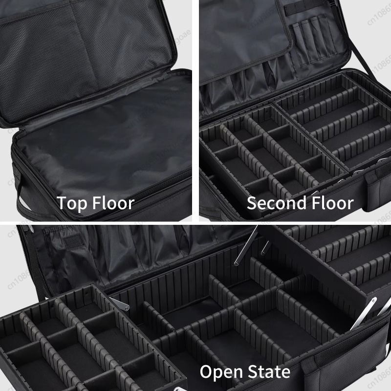 Multi-Pocket Hair Styling Tool - Tech Accessories Travel Bag ulasan dan harga