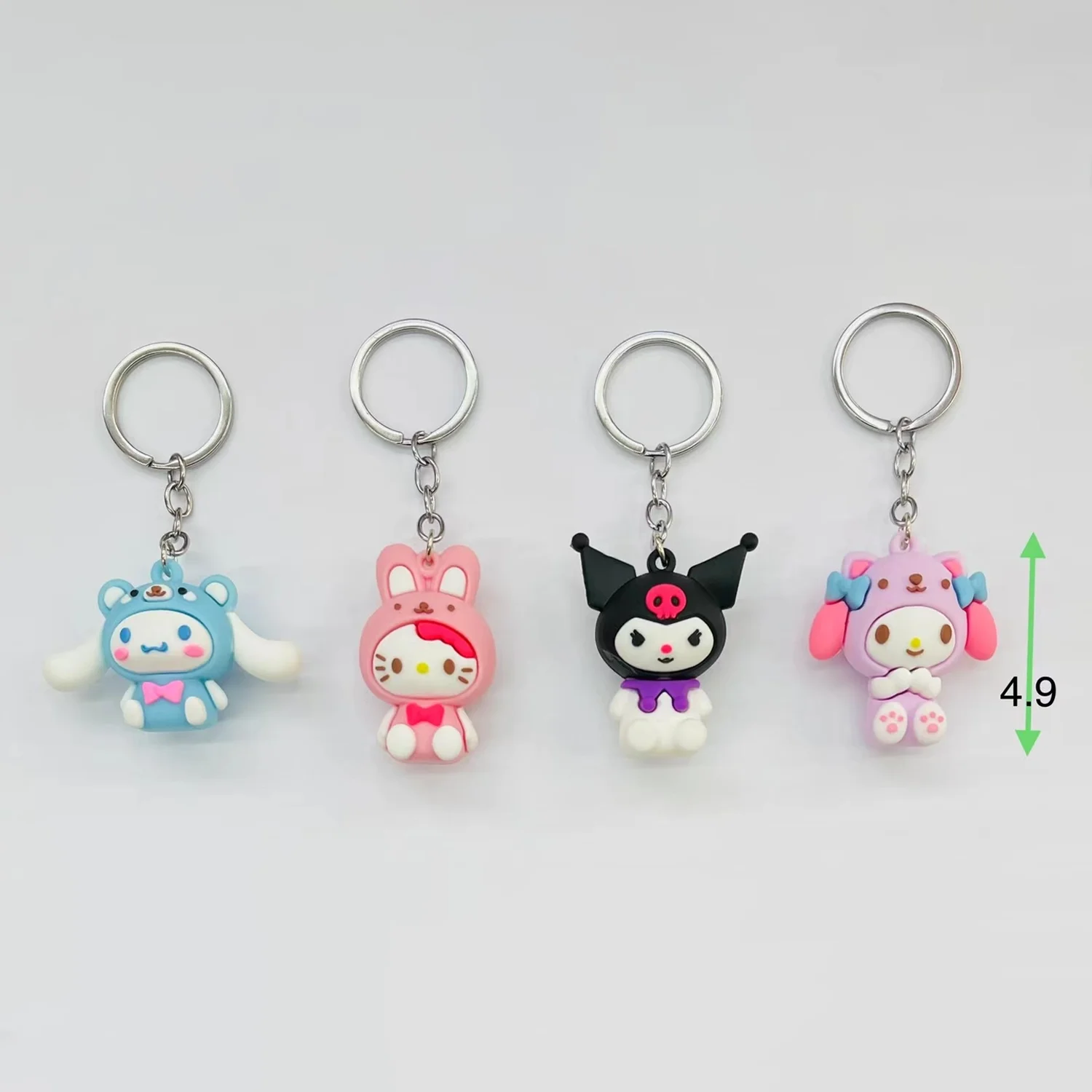 New Cartoon Big Ear Dog Keycha - Kawaii Tech Accessories ulasan dan harga