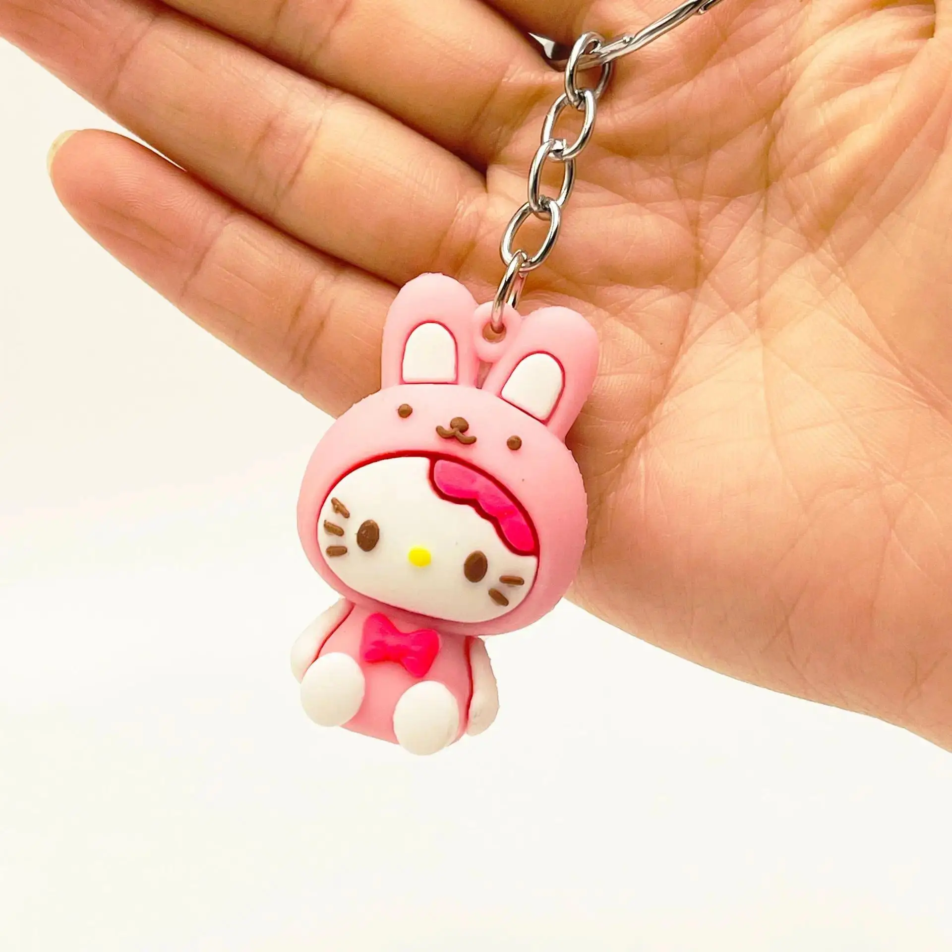 New Cartoon Big Ear Dog Keycha - Kawaii Tech Accessories ulasan dan harga
