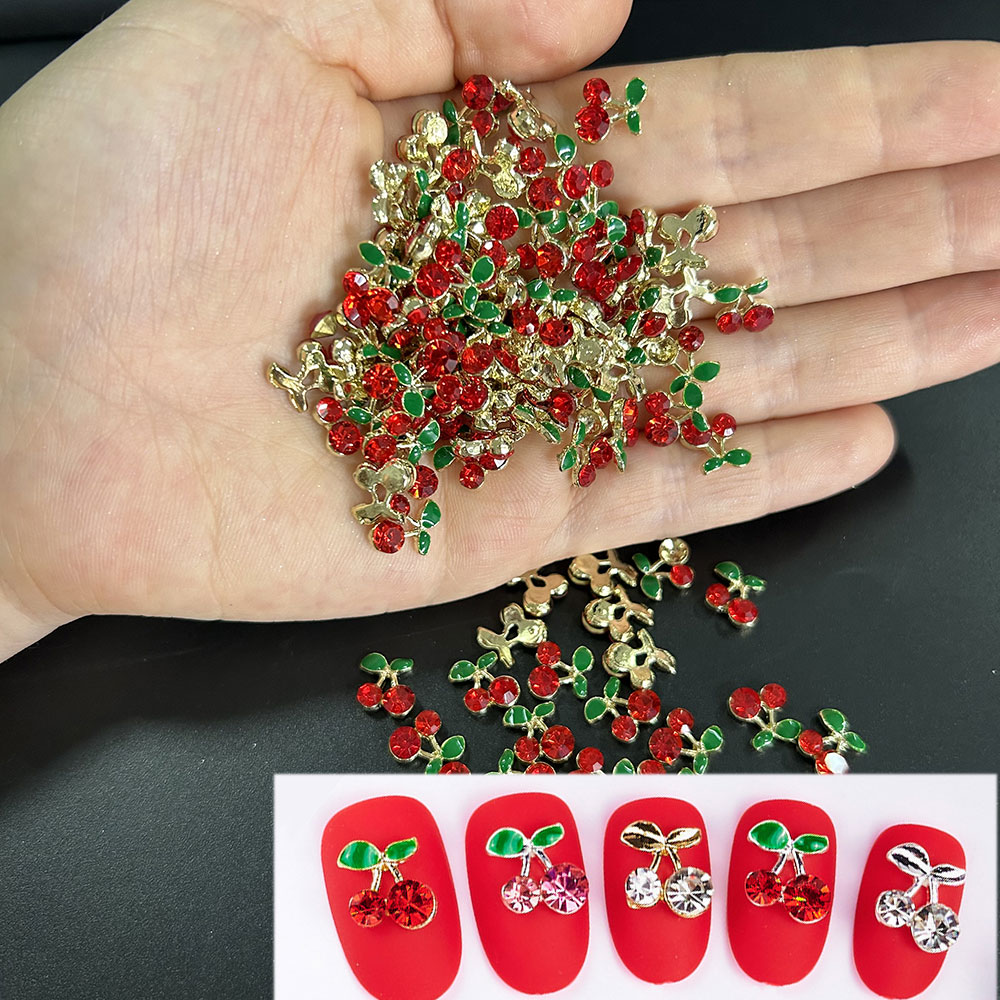 20pcs/bag Cherry Aolly Nail Ch - Trending Tech Accessories ulasan dan harga