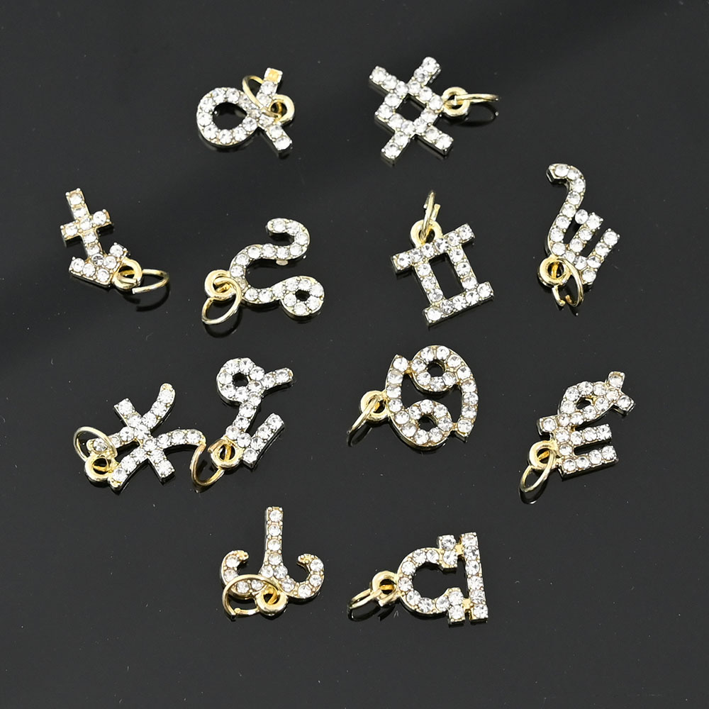 10Pcs 12 Constellation Dangle  - Trending Tech Accessories ulasan dan harga