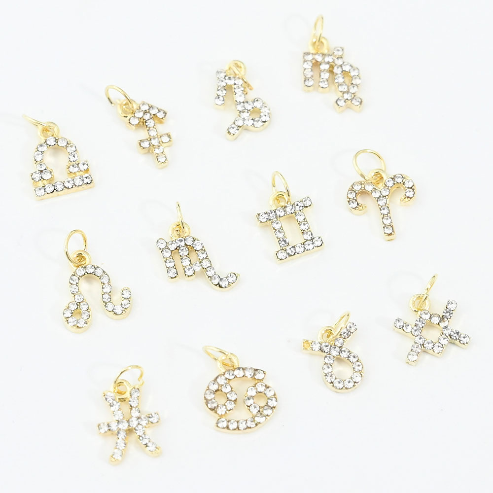 10Pcs 12 Constellation Dangle  - Trending Tech Accessories ulasan dan harga