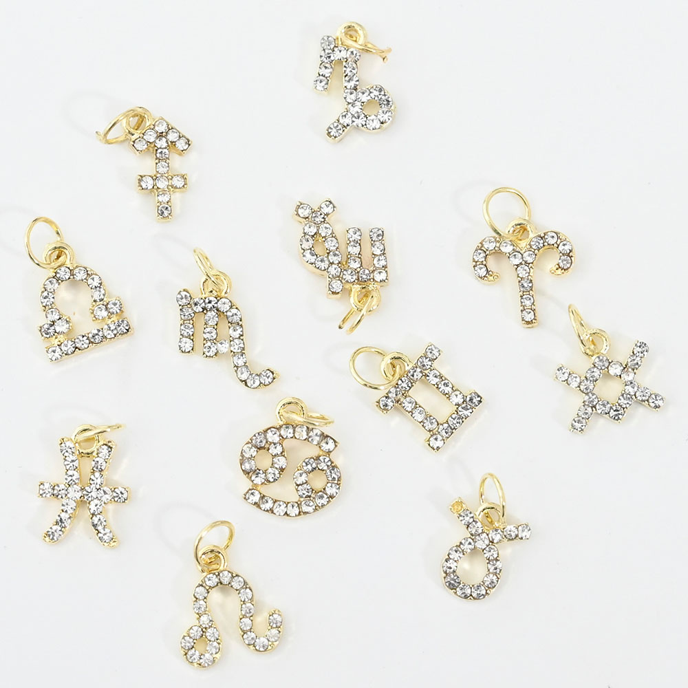10Pcs 12 Constellation Dangle  - Trending Tech Accessories ulasan dan harga