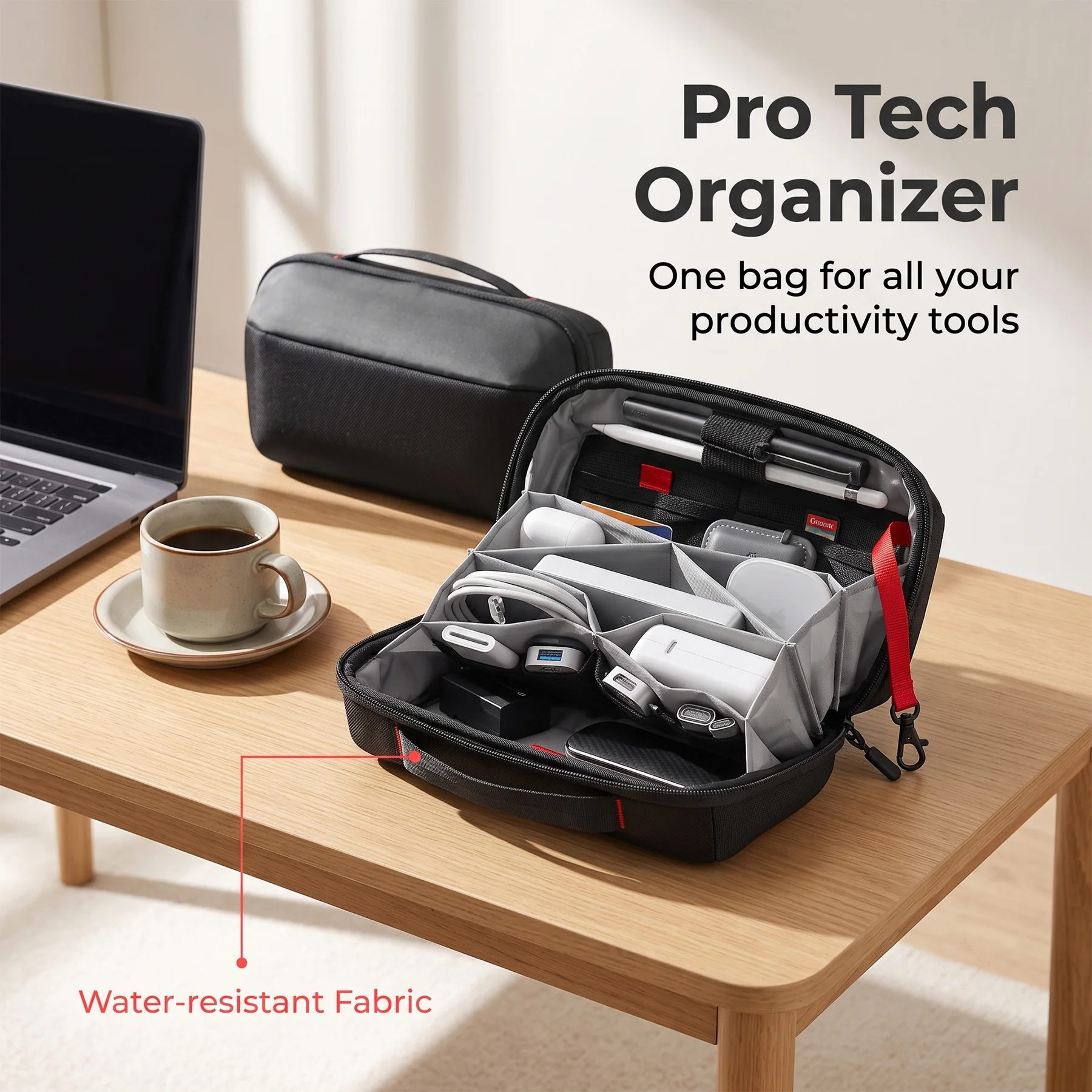 Travel Tech Organizer Pouch, W - Tech Accessories For Travel ulasan dan harga