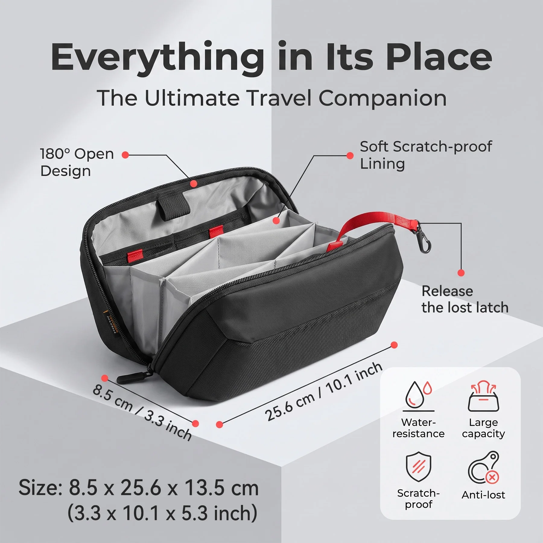 Travel Tech Organizer Pouch, W - Tech Accessories For Travel ulasan dan harga