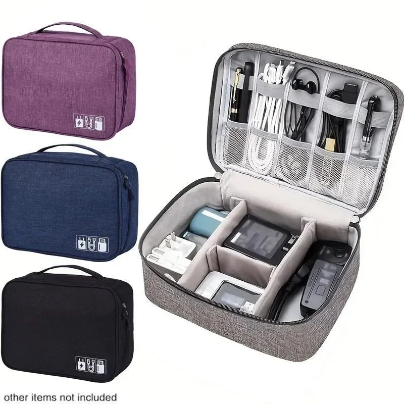 Electronics Organizer Travel C - Tech Accessories For Travel ulasan dan harga
