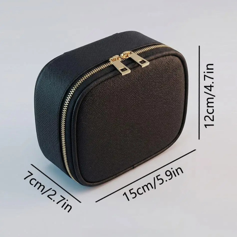 2026 New Makeup Bag with Mirro - Tech Accessories Travel Bag ulasan dan harga