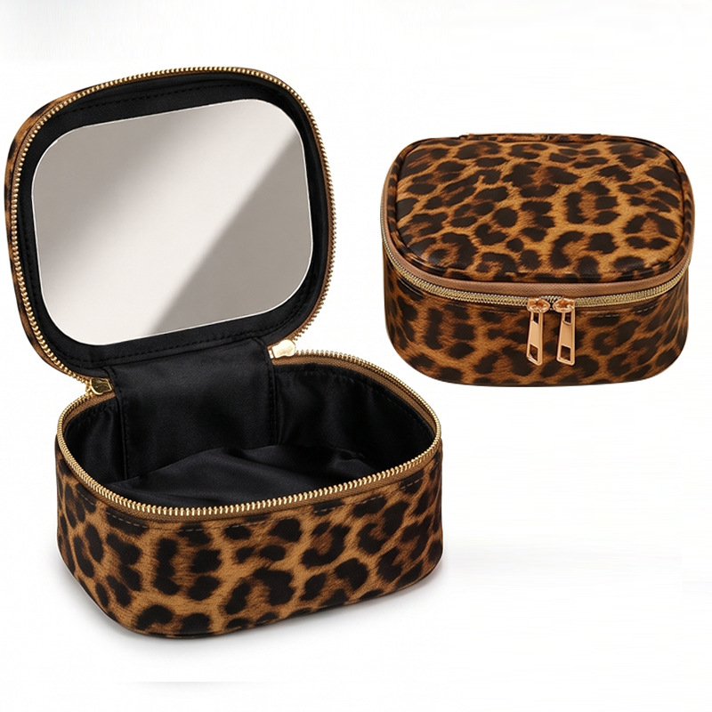2026 New Makeup Bag with Mirro - Tech Accessories Travel Bag ulasan dan harga