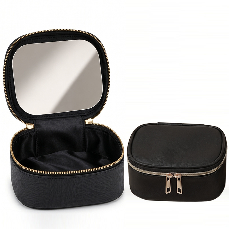 2026 New Makeup Bag with Mirro - Tech Accessories Travel Bag ulasan dan harga