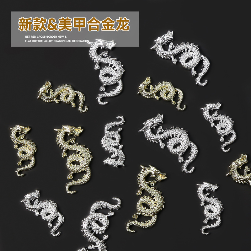 10PCS Gold Silver Metal Chines - Trending Tech Accessories ulasan dan harga