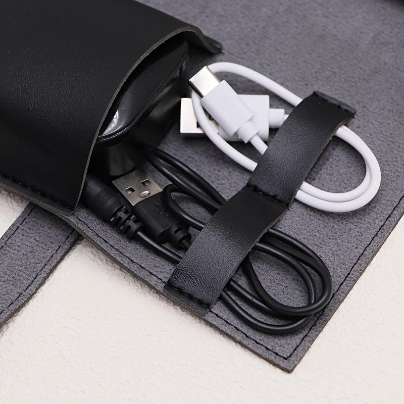 1PC PU Leather Multi-Compartme - Tech Accessories For Travel ulasan dan harga