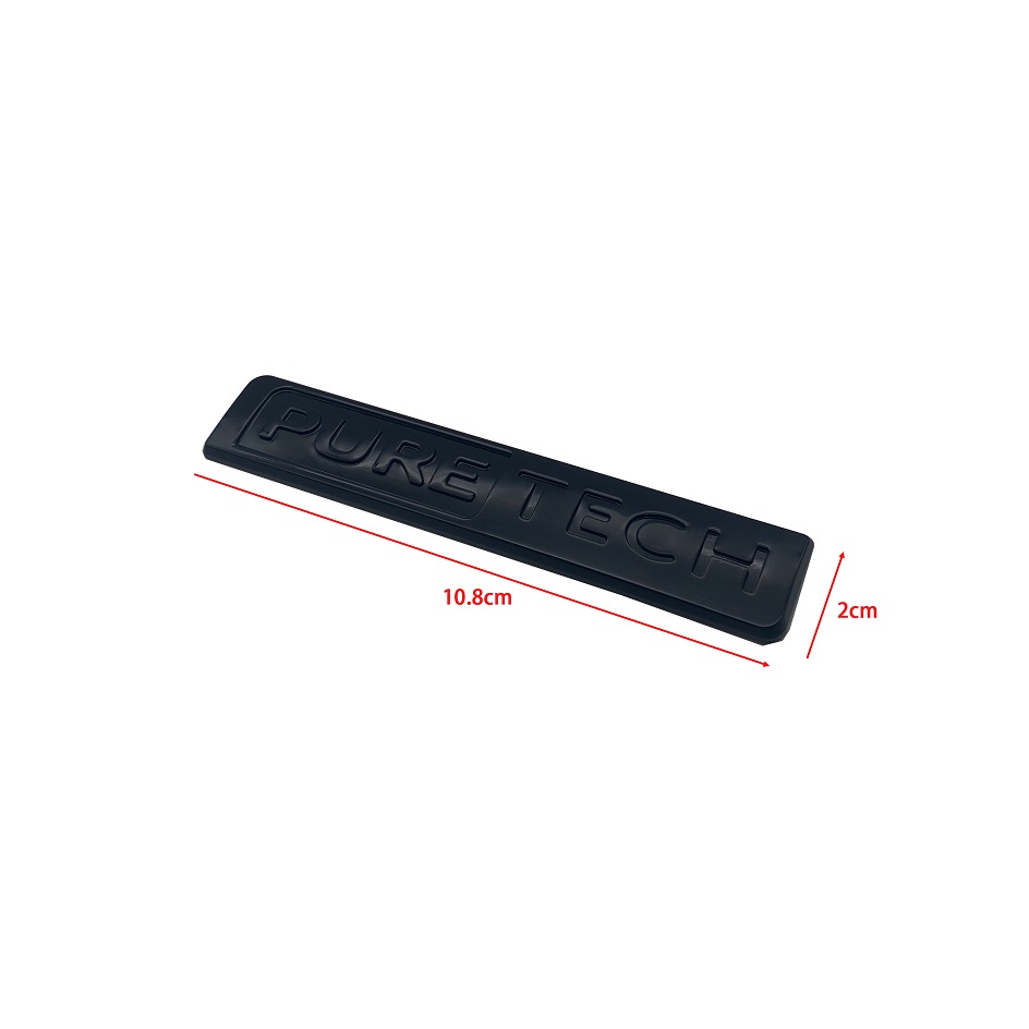 3D Premium Puretech Pure Tech  - Tech Accessories Logo ulasan dan harga