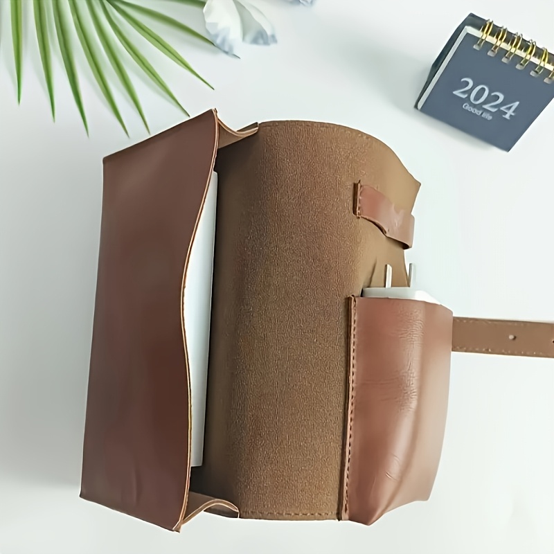 1pc PU Leather Multi-Compartme - Tech Accessories For Travel ulasan dan harga