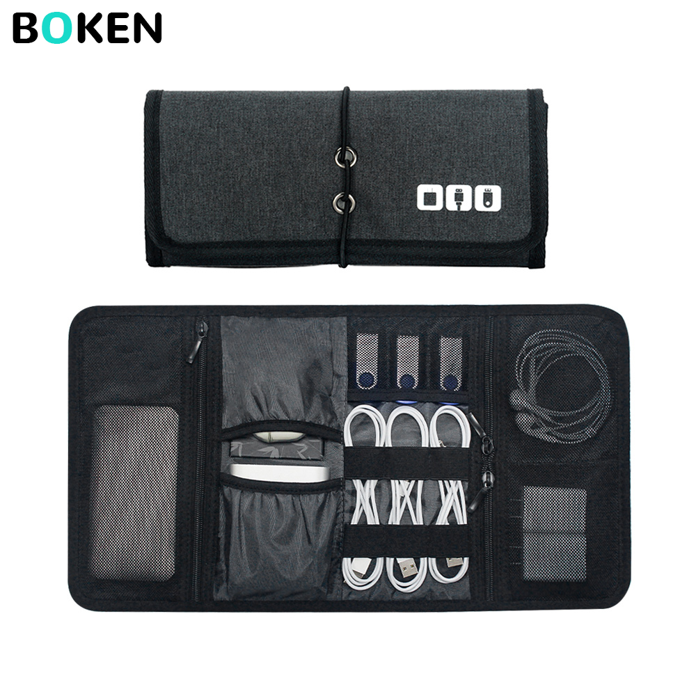 Tech Organizer Bag Cable Stora - Tech Accessories For Travel ulasan dan harga