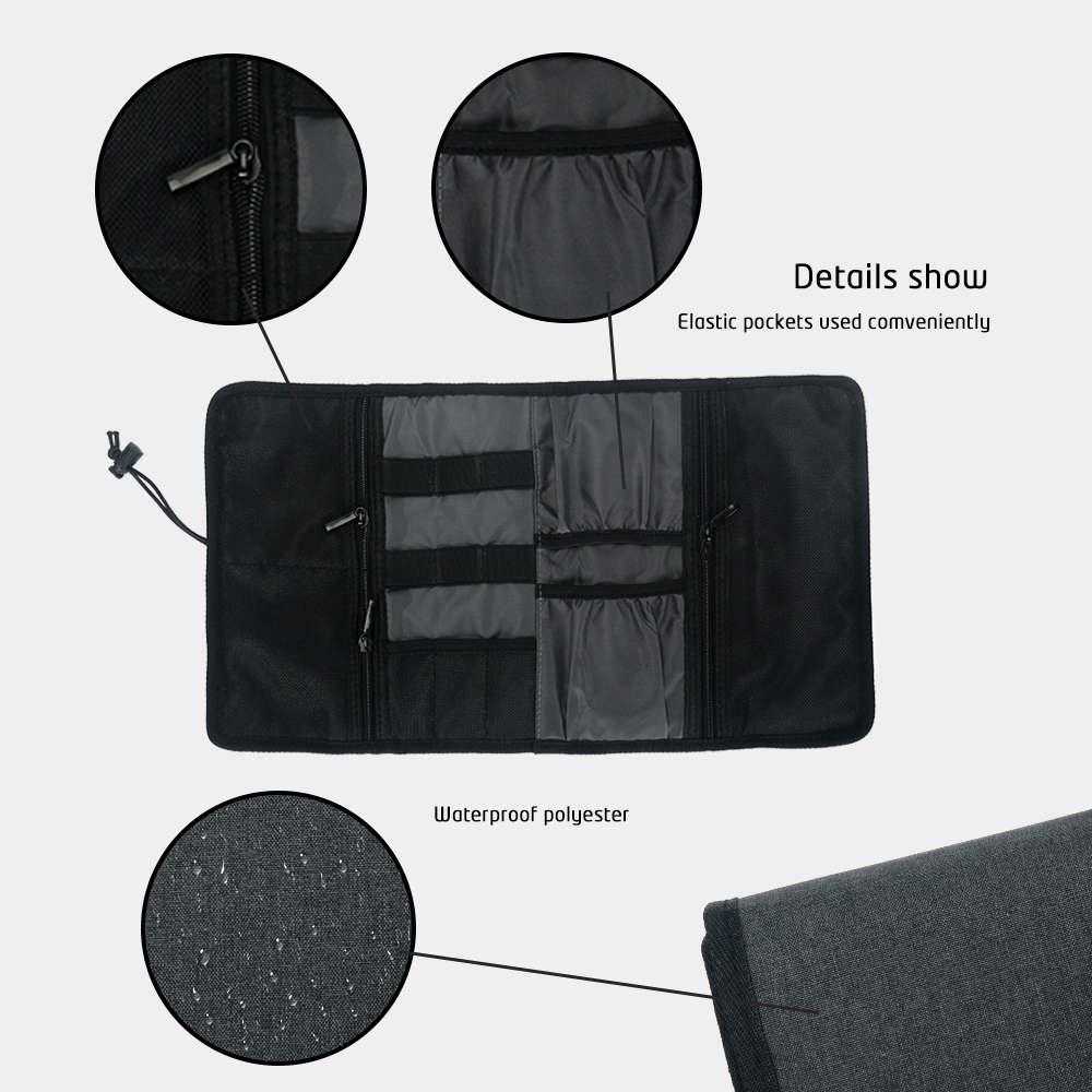 Tech Organizer Bag Cable Stora - Tech Accessories For Travel ulasan dan harga