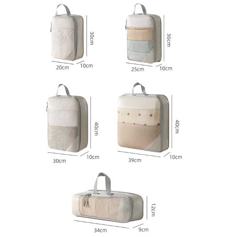 5pcs/set Lightweight Portable  - Tech Accessories Travel Bag ulasan dan harga