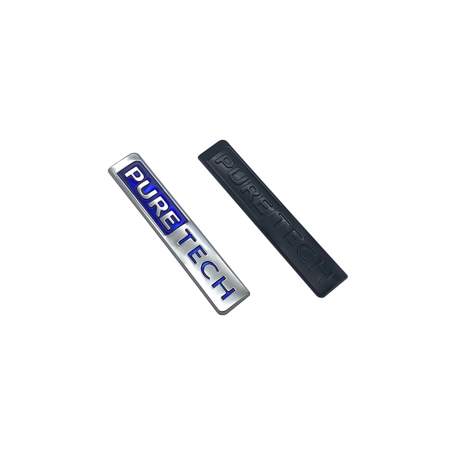 ABS Letters PURE TECH Emblem f - Tech Accessories Logo ulasan dan harga