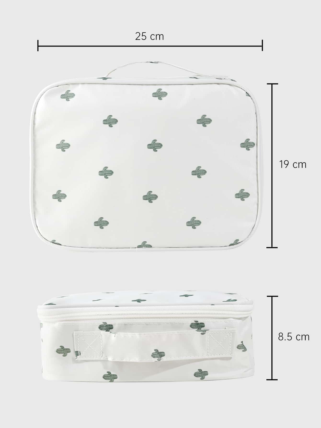 1 Pcs Cactus Print Waterproof  - Tech Accessories Travel Bag ulasan dan harga