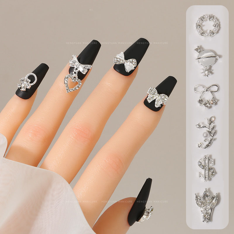 Mix 10/15pcs Shaped Rhinestone - Trending Tech Accessories ulasan dan harga