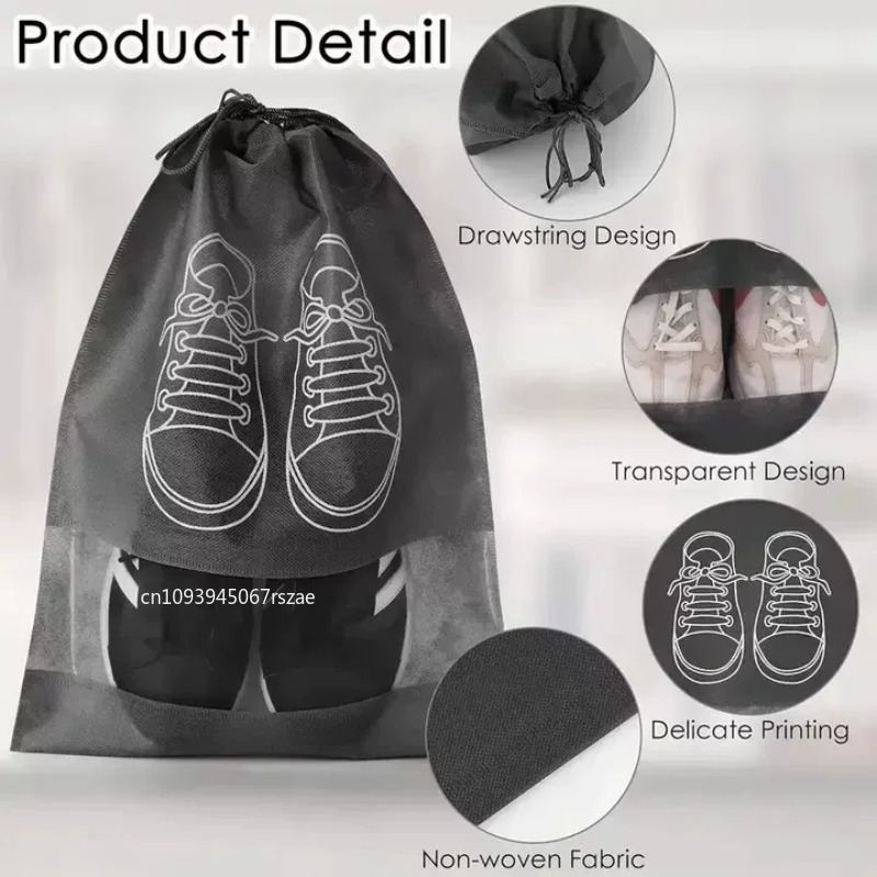 1-30pc Travel Reusable Shoes S - Tech Accessories Travel Bag ulasan dan harga