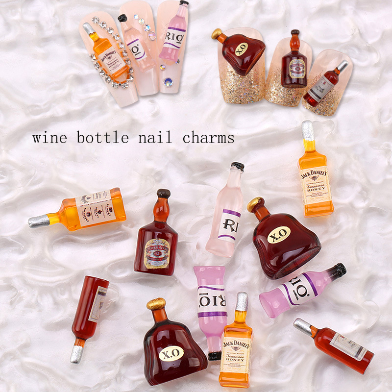 20*pcs New Wine Bottle Nail Ch - Trending Tech Accessories ulasan dan harga