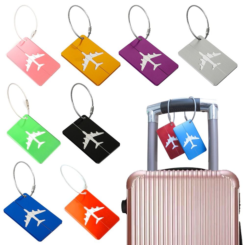 Aluminium Travel Luggage Tags  - Tech Accessories For Travel ulasan dan harga