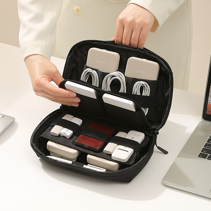 Portable Travel Cord Organizer - Tech Accessories For Travel ulasan dan harga