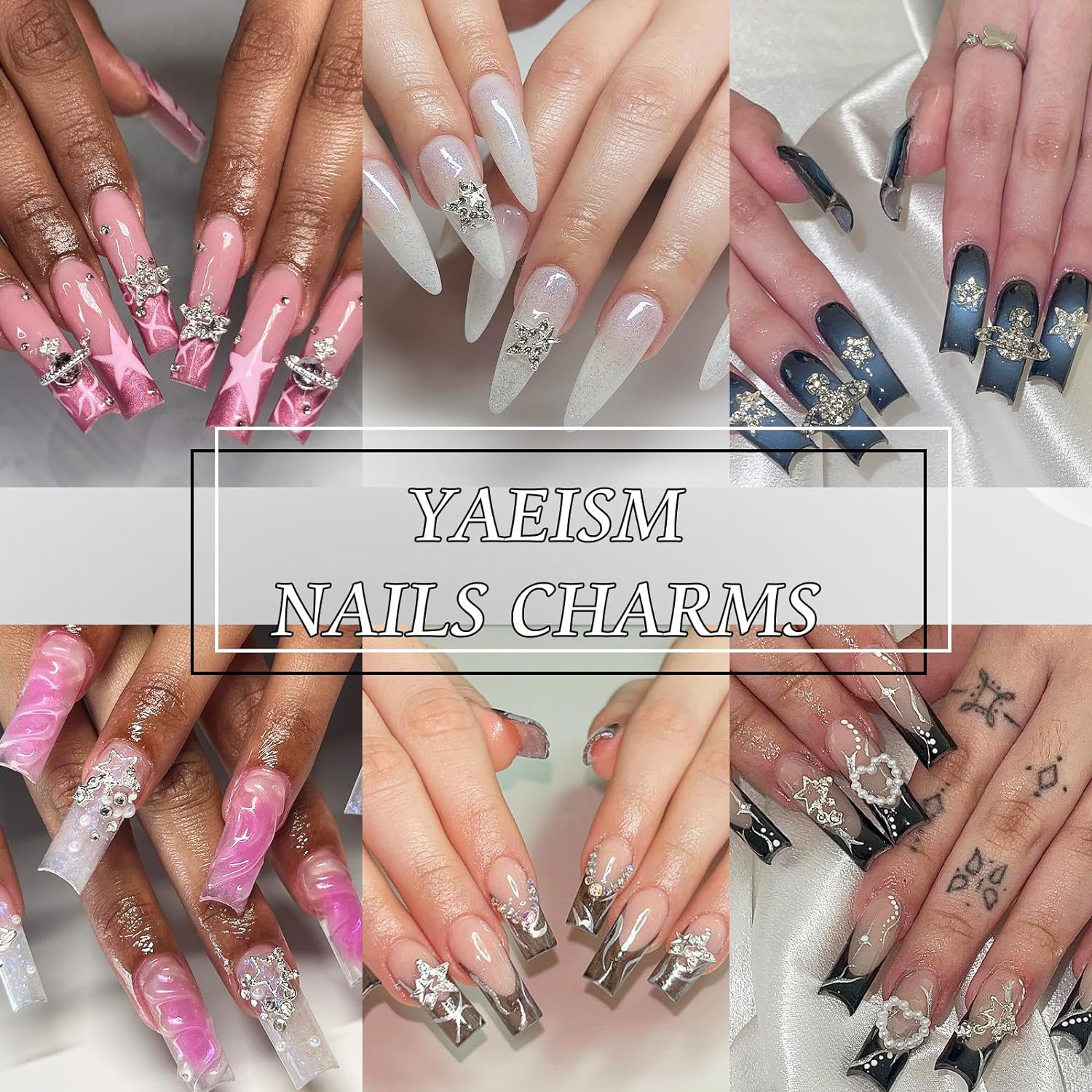 25PCS Star Nail Charms 3D Allo - Trending Tech Accessories ulasan dan harga