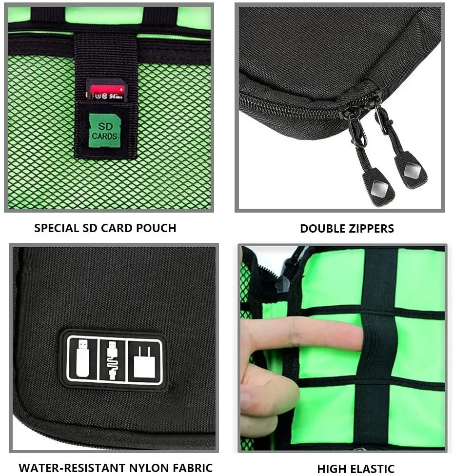 Cable Organizer Storage Bags S - Tech Accessories Travel Bag ulasan dan harga